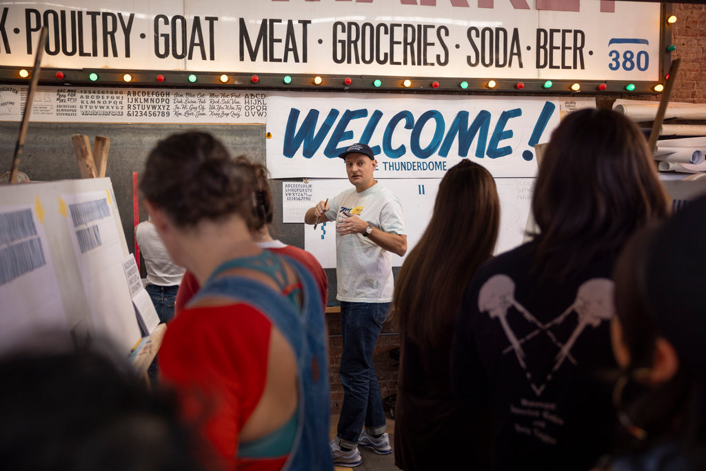 Introduction to Sign Painting Workshop with Letterboy - Feb 21 & Feb 22