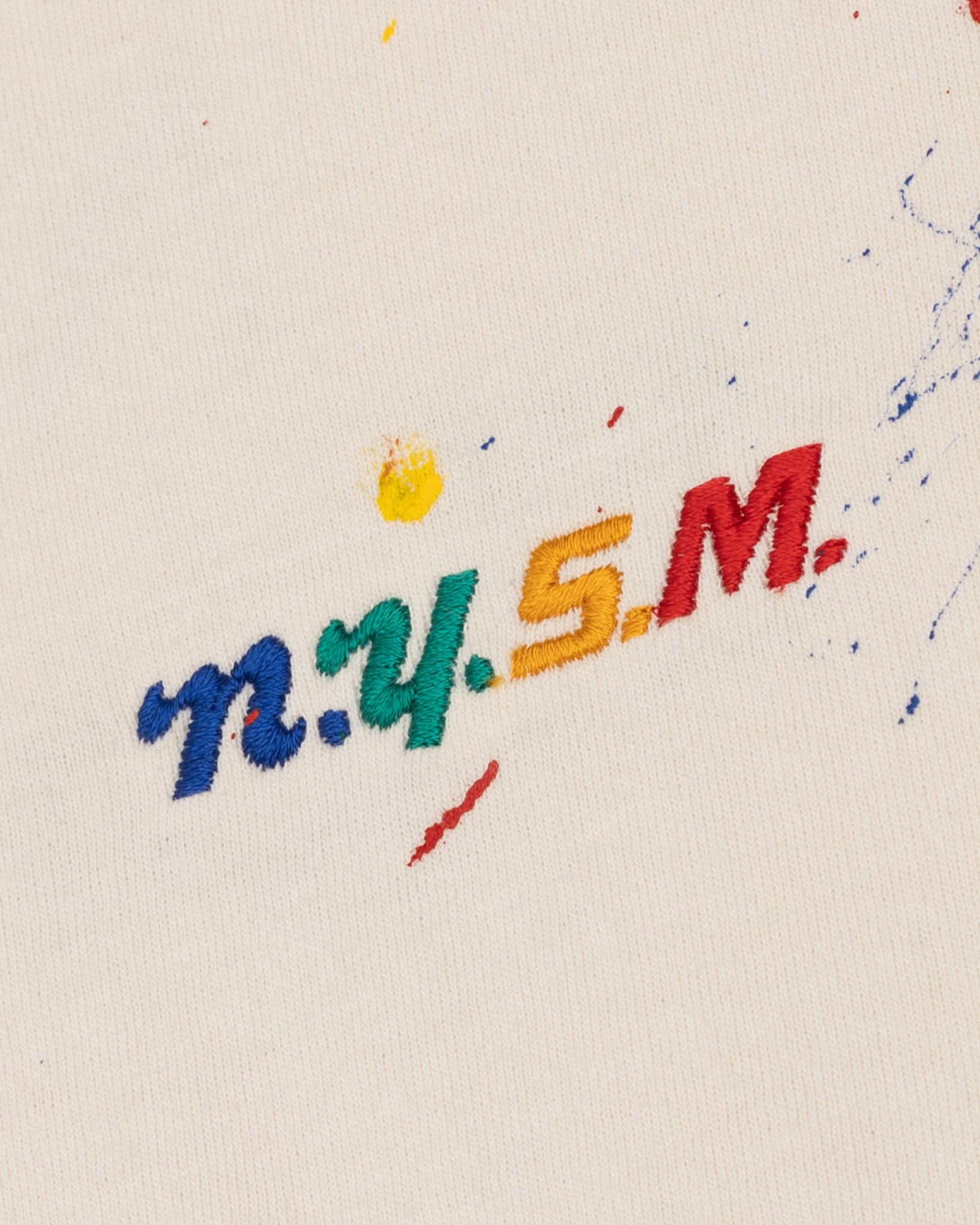 NYSM Splatter Tee - Beige
