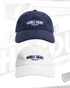 Noble Signs Corduroy Dad Hat - Navy