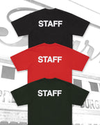 STAFF Photo Staff Tee - Red