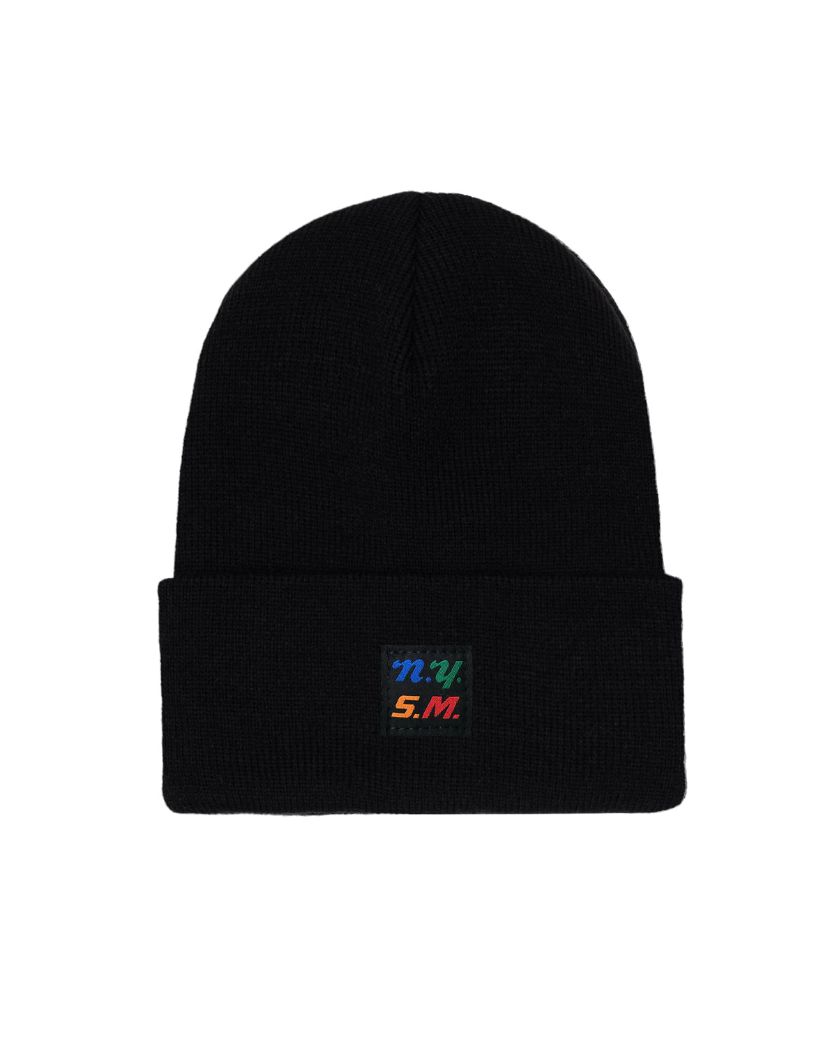 NYSM Label Beanie - Black