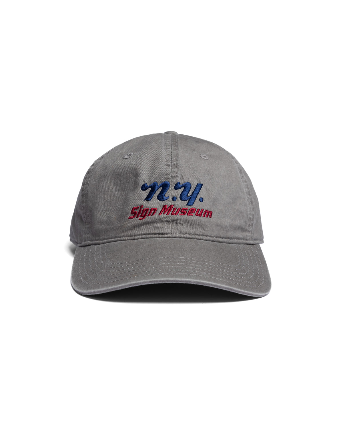 New York Sign Museum Dad Hat - Gray