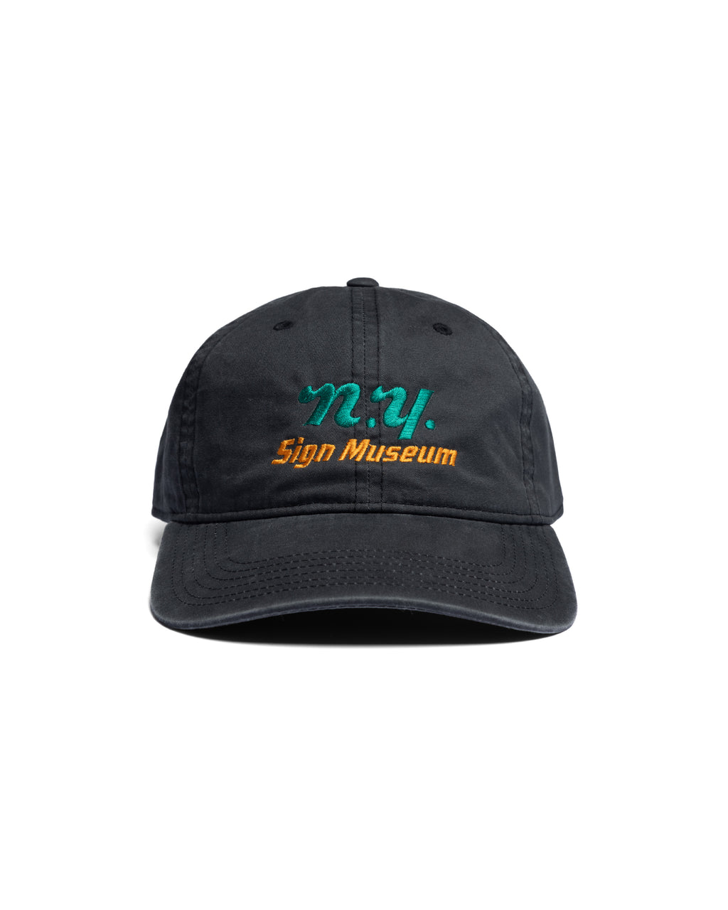 New York Sign Museum Dad Hat - Faded Black
