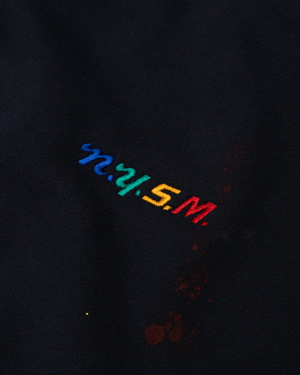 NYSM Splatter Hooded Sweatshirt - Navy