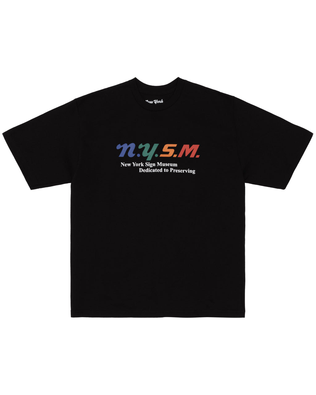 NYSM Logo Tee - Black
