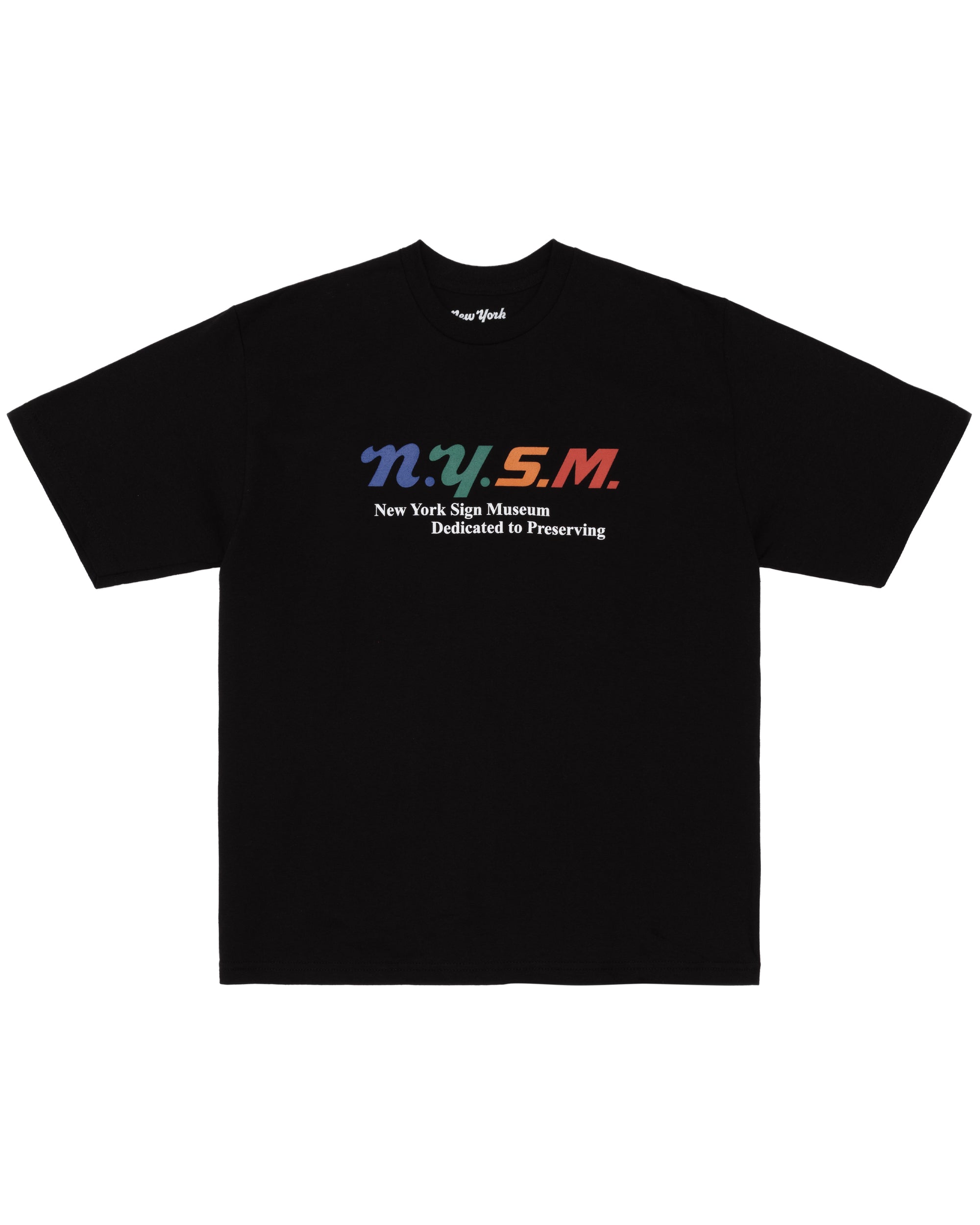 NYSM Logo Tee - Black