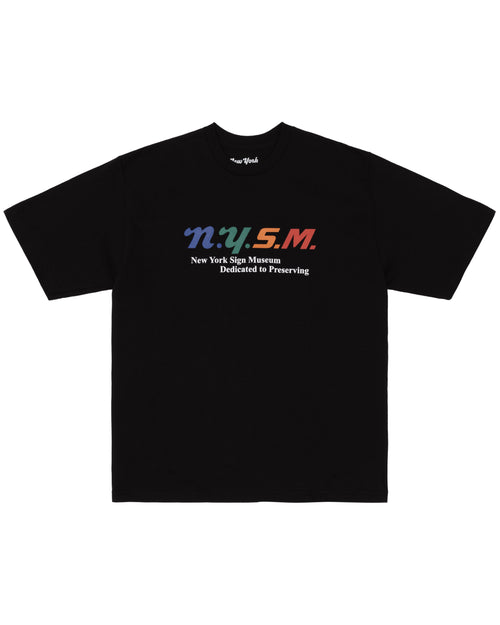 NYSM Logo Tee - Black