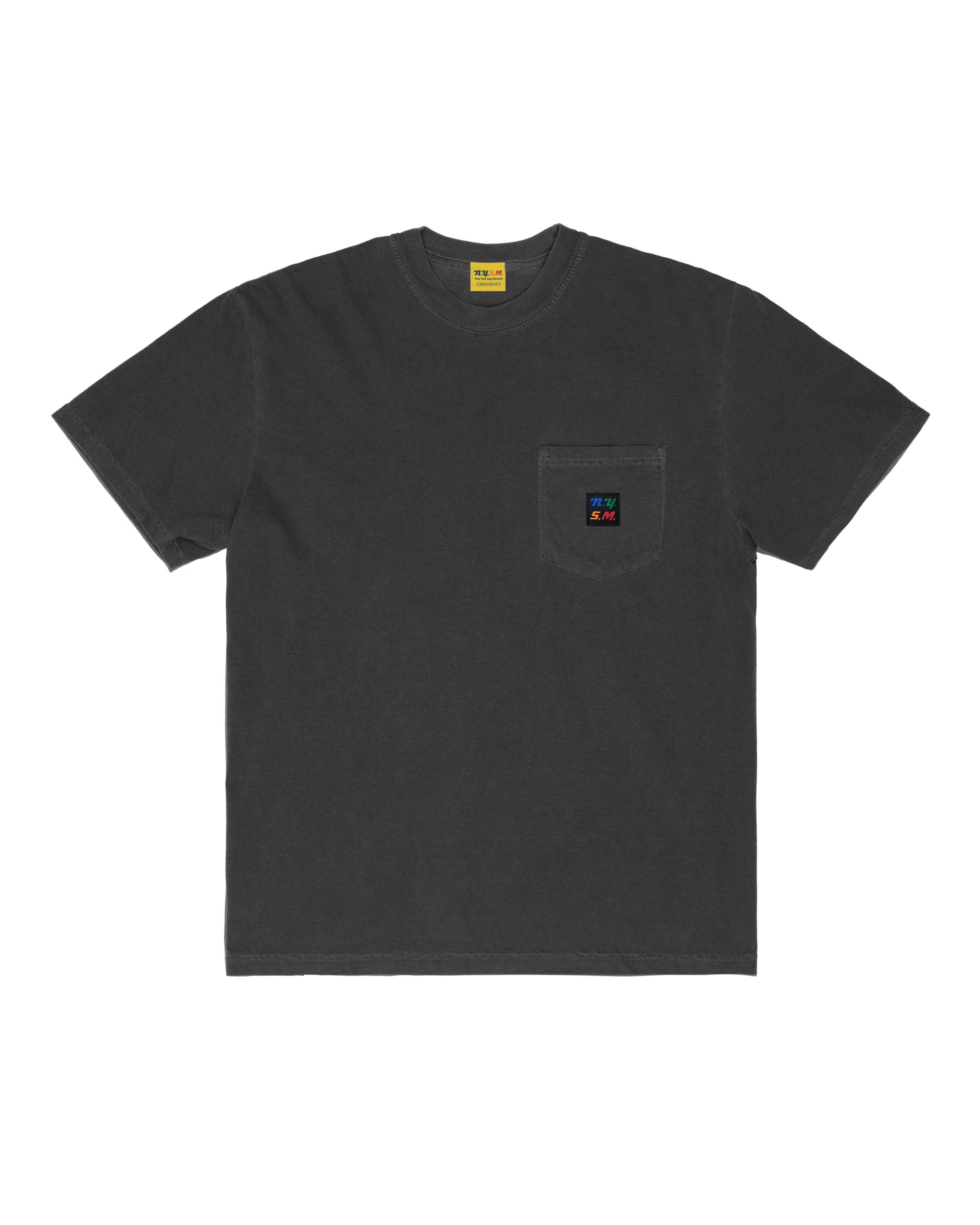 NYSM Label Pocket Tee - Pepper
