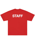 STAFF Photo Staff Tee - Red