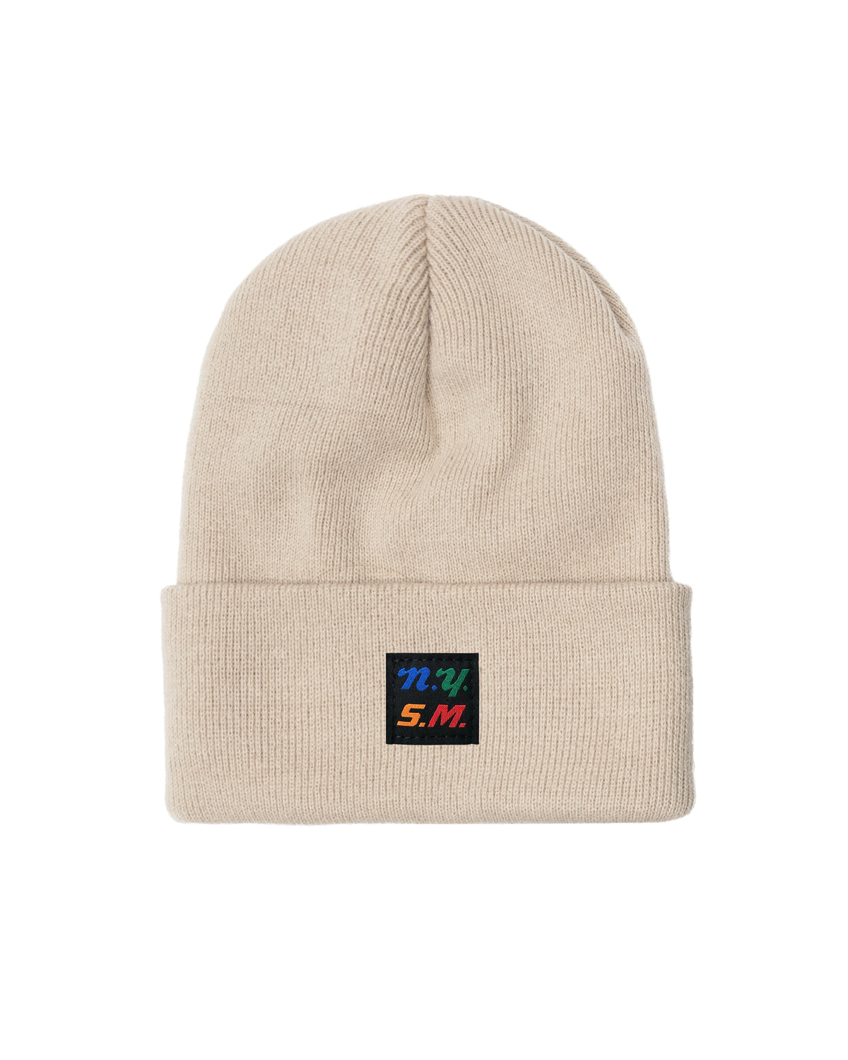 NYSM Label Beanie - Sand