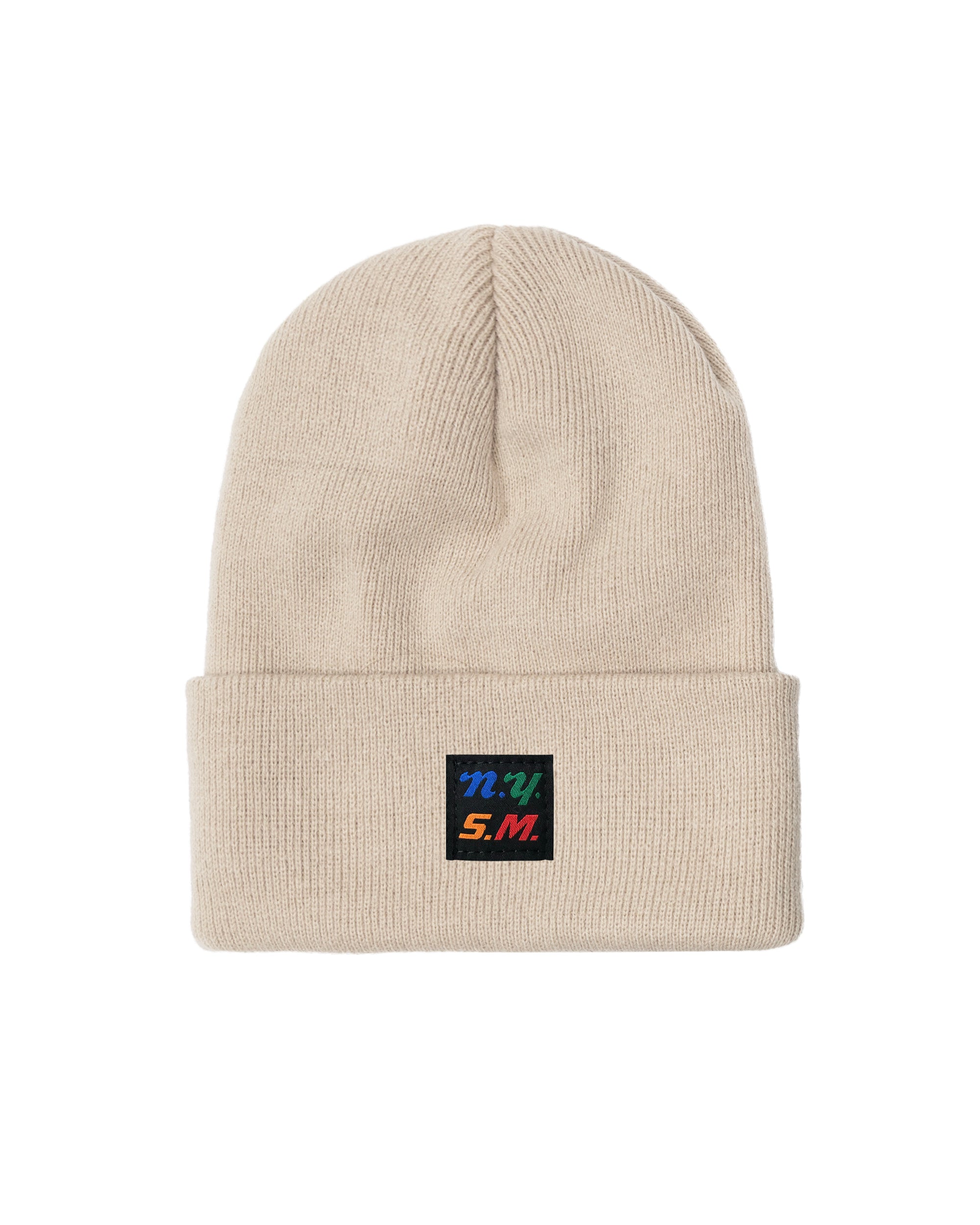 NYSM Label Beanie - Sand
