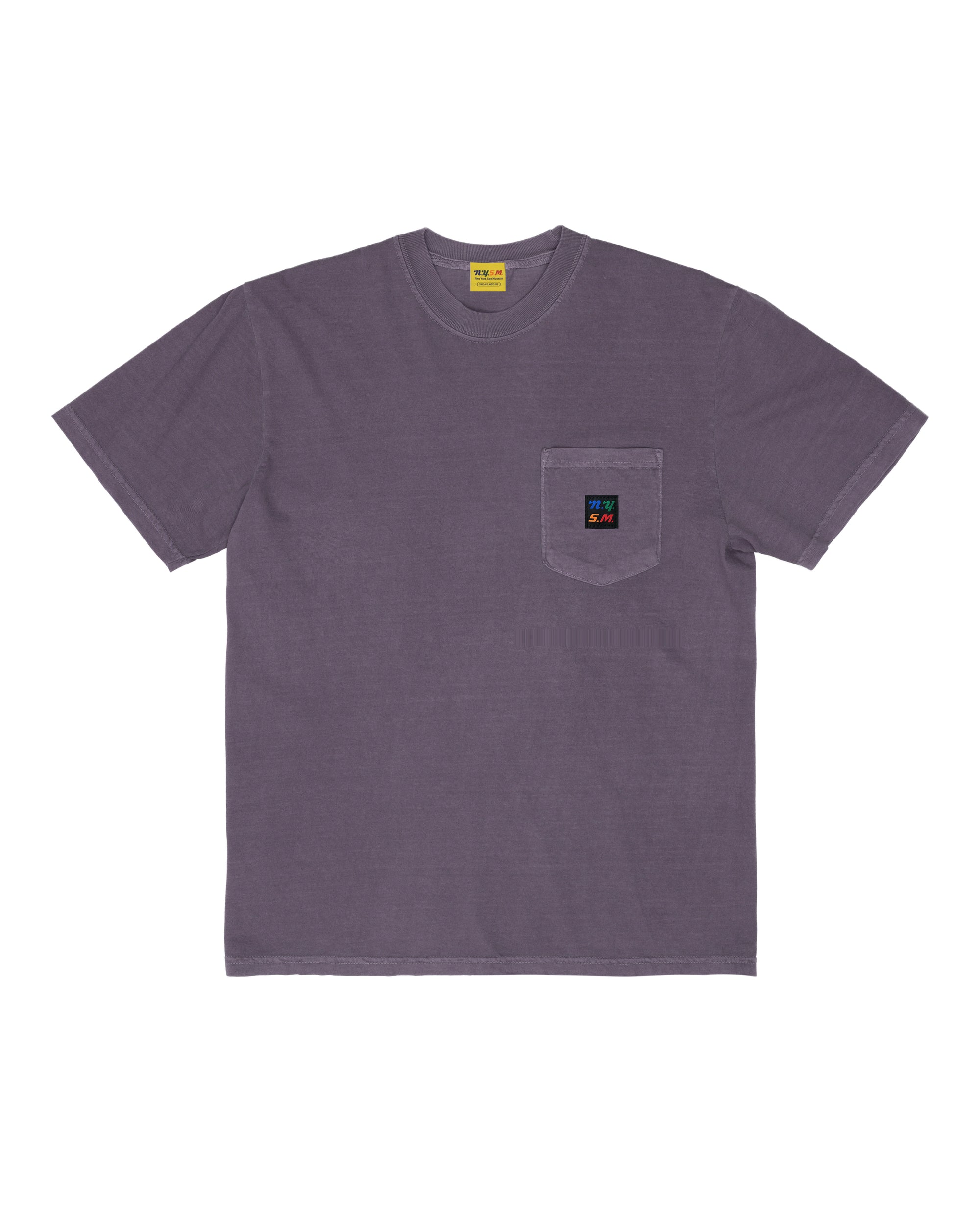 NYSM Label Pocket Tee - Wine