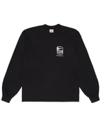 Wet Paint Long Sleeve Tee - Black