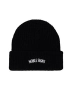 Noble Signs Waffle Knit Beanie - Black