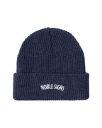 Noble Signs Waffle Knit Beanie - Denim Heather