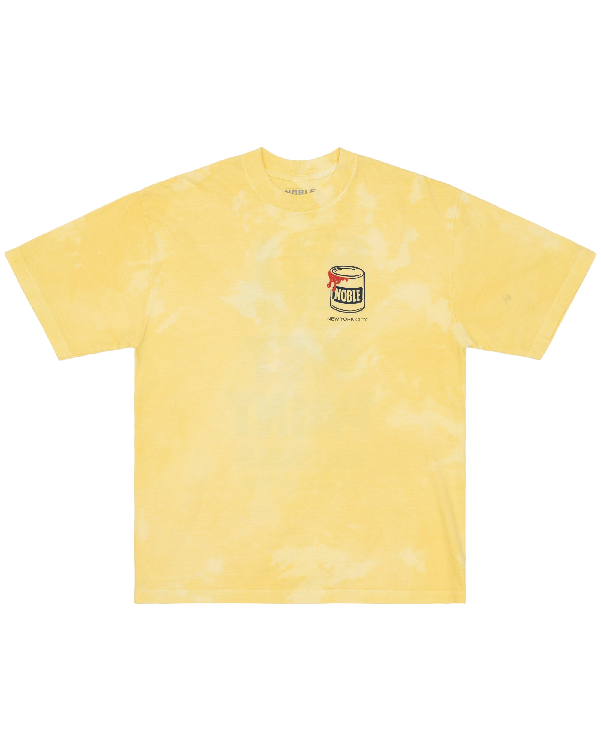 Wet Paint Tee - Yellow Dyed