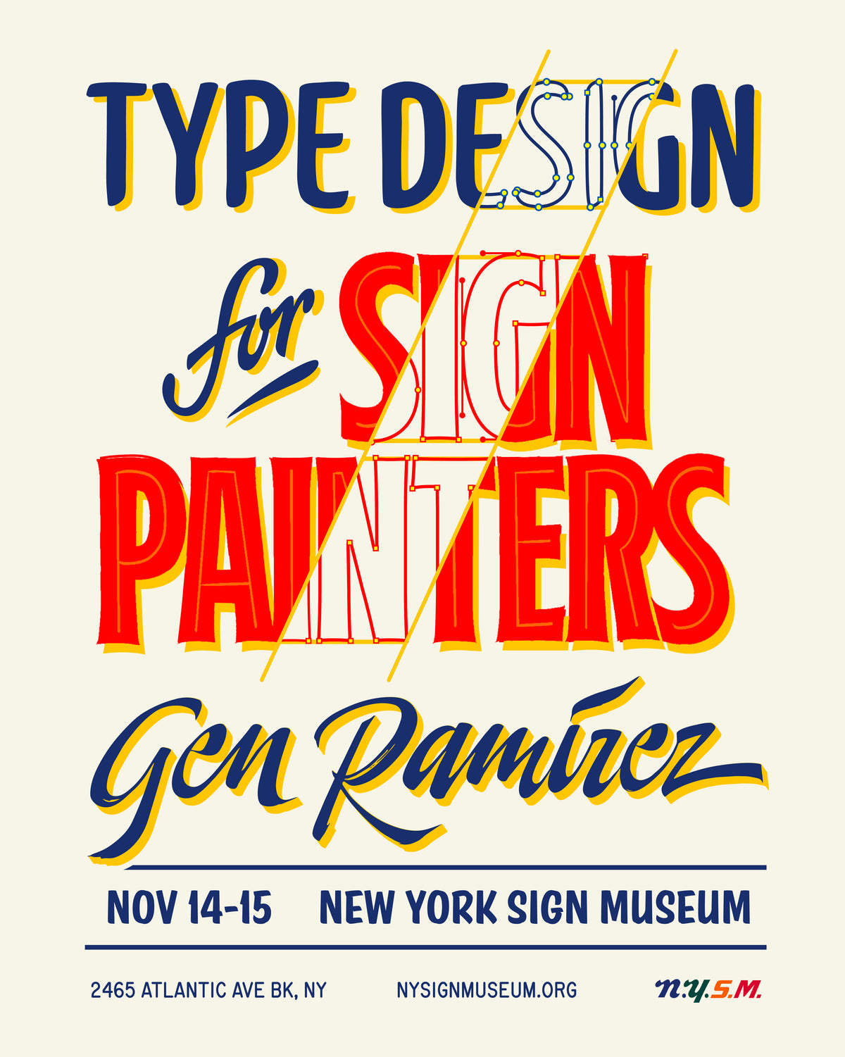 Type Design for Sign Painters with Gen Ramírez